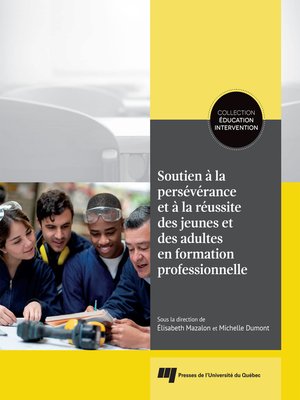 cover image of Soutien à la persévérance et à la réussite des jeunes et des adultes en formation professionnelle